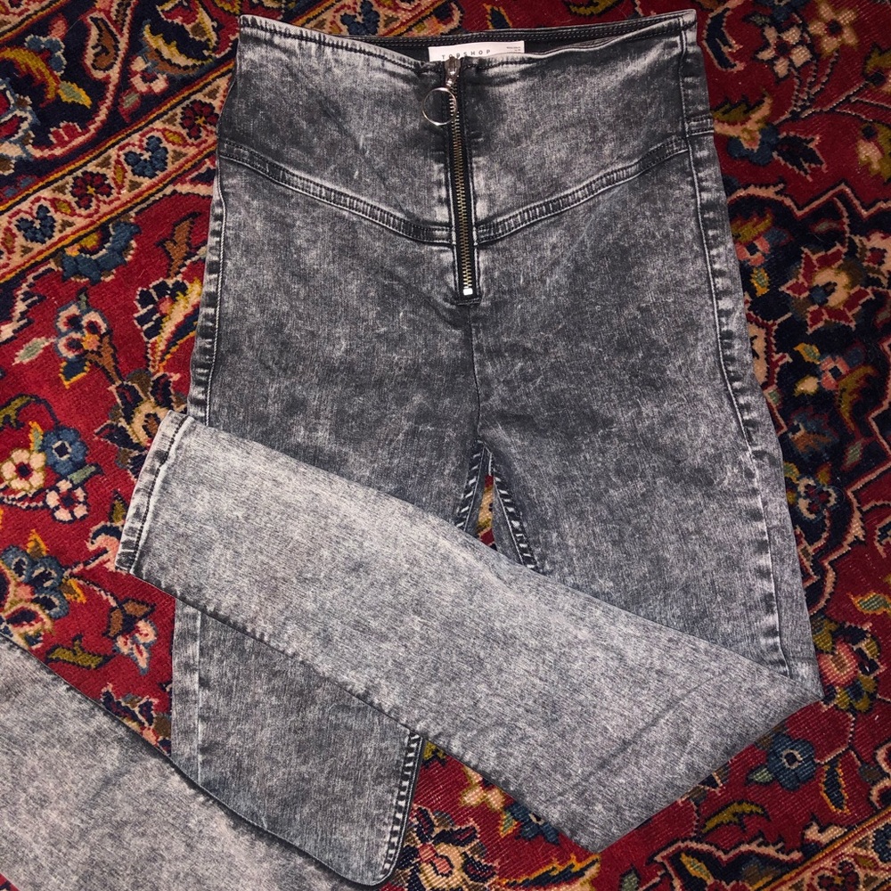 Topshop skinny jeans - high waisted